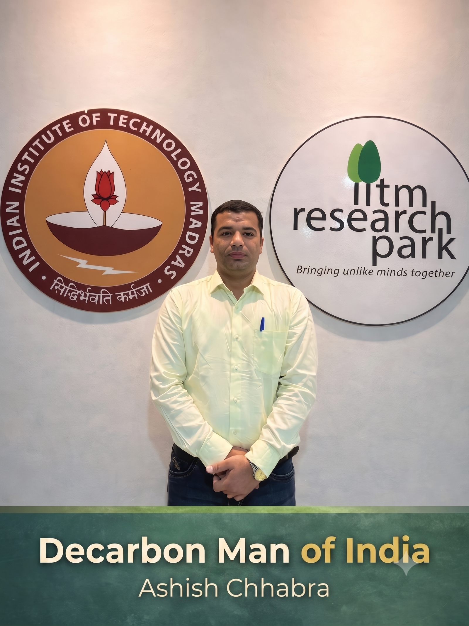 Ashish Chhabra - Decarbon Man of India and Founder of EDS Wagon