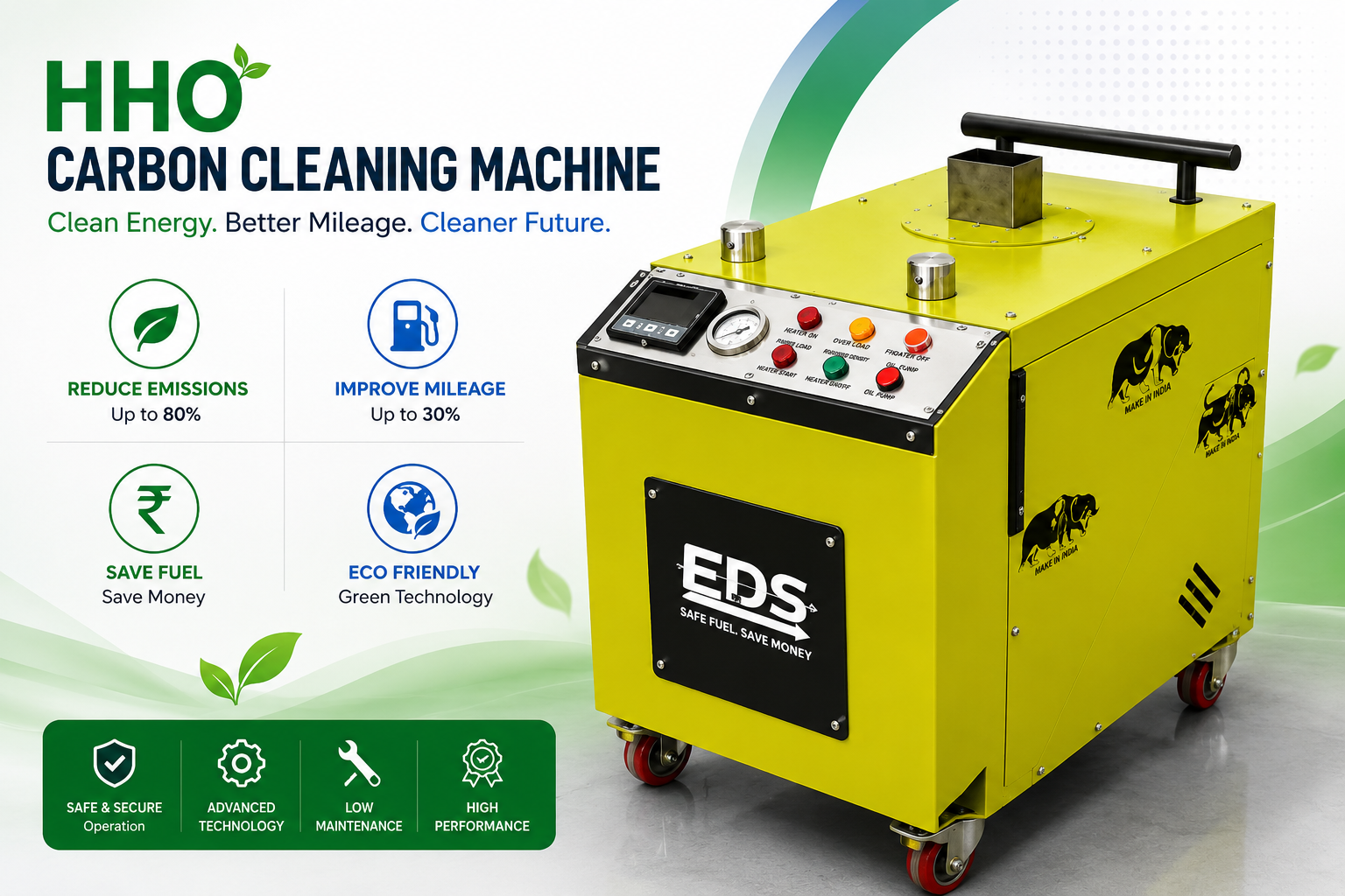 EDS Wagon HHO Machine and Hydrogen Kit