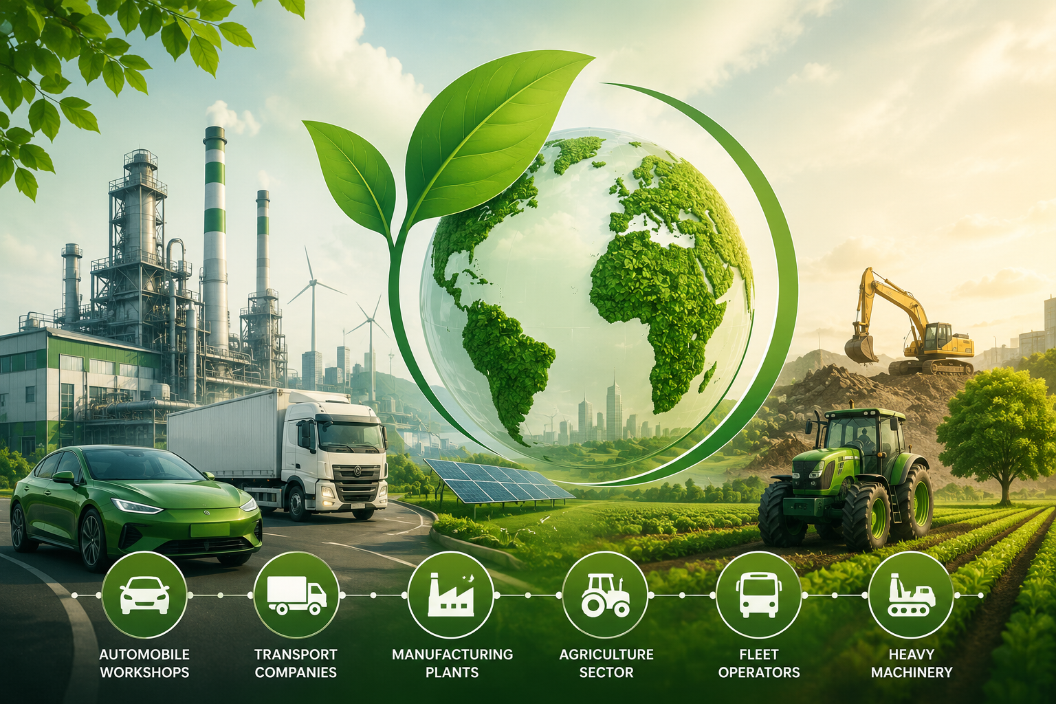 Industries Benefiting from Carbon Emission Reduction